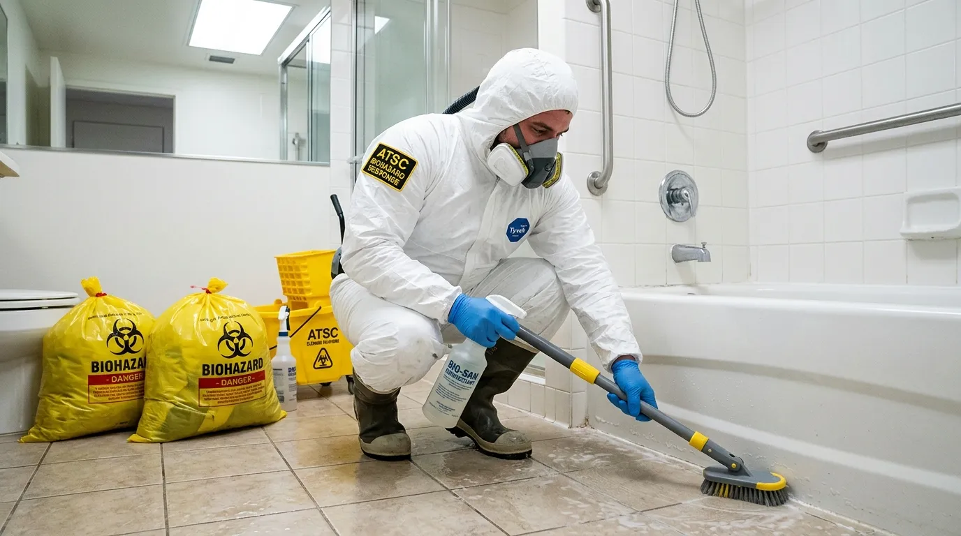 Decontamination equipment deployed for Blood Cleanup in New Hempstead